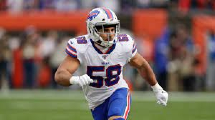 #144 Overall, Matt Milano, Buffalo Bills, #17 Linebacker