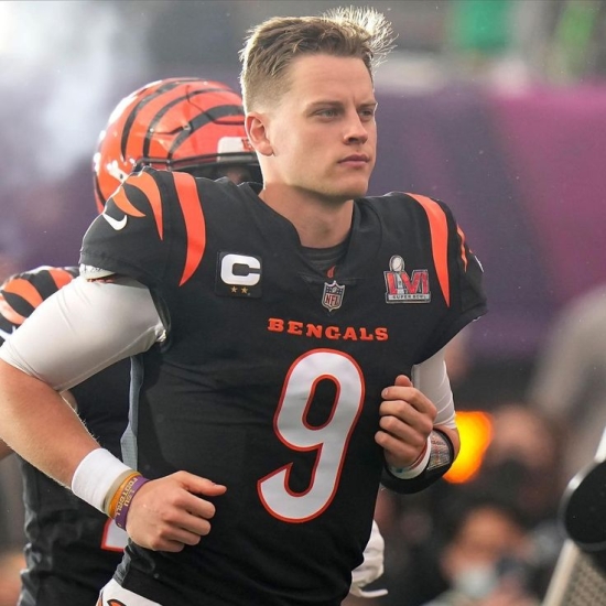 #126 Overall, Joe Burrow, Cincinnati Bengals, #19 Quarterback