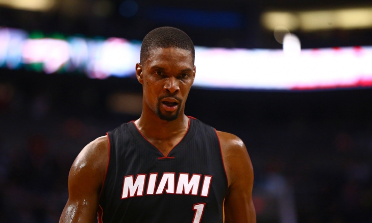 The Miami Heat to retire Chris Bosh's #1