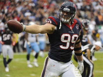 #5 Overall, J.J. Watt: Arizona Cardinals, Defensive End, #2 Defensive Lineman