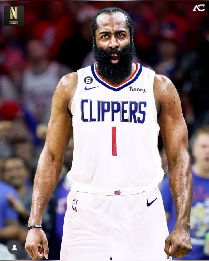 #7. James Harden: Philadelphia 76ers