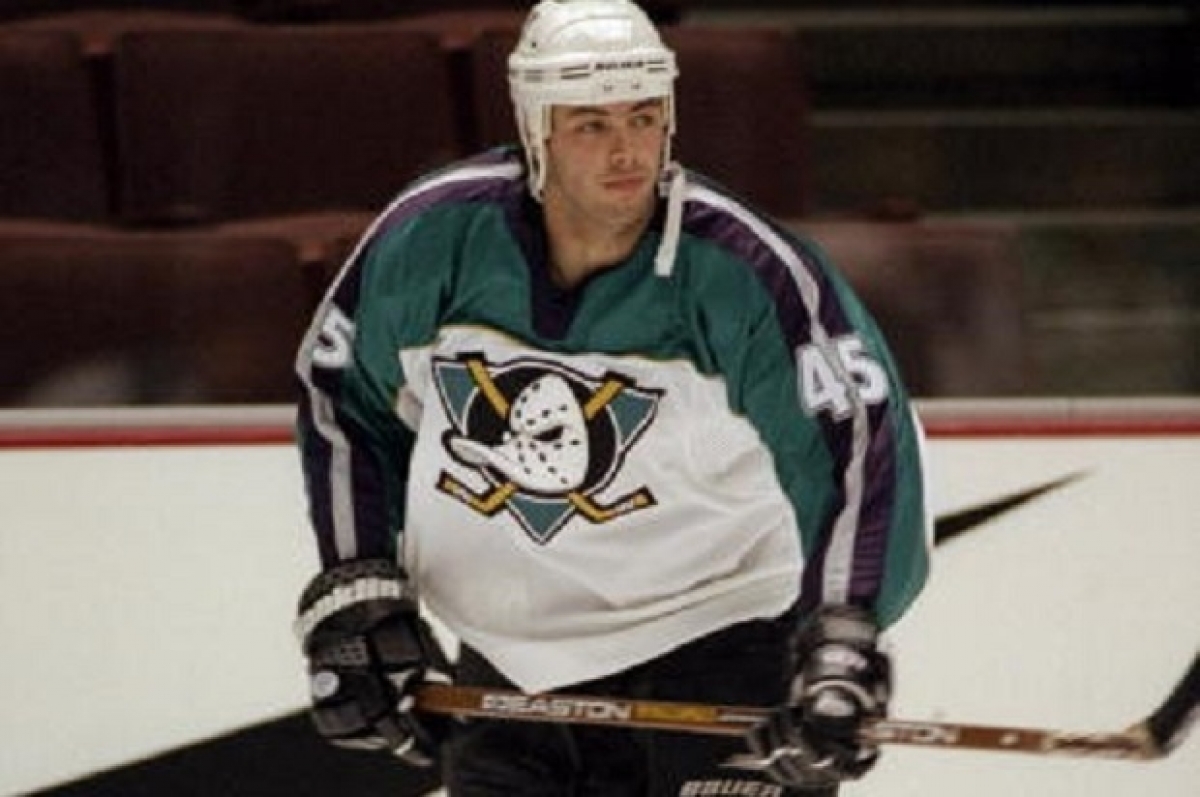 45 – Matt CULLEN – ANAHEIM MIGHTY DUCKS - Gameworn Hockey Jersey