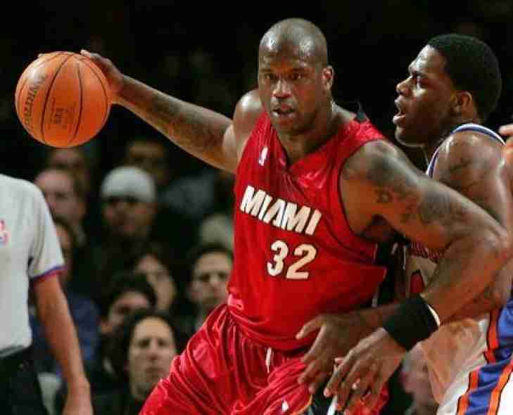 The Miami Heat retire Shaquille O&#039;Neal&#039;s number