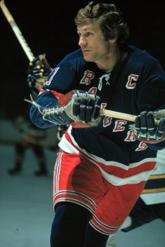 The New York Rangers retire Vic Hadfield&#039;s Number