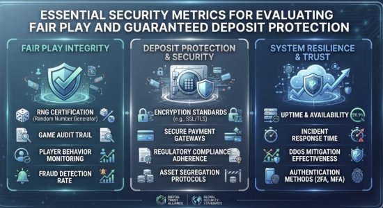 Essential Security Metrics for Evaluating Fair Play and Guaranteed Deposit Protection