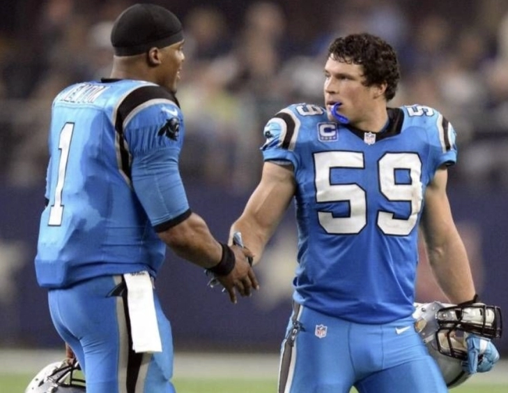 Luke Kuechly believes Cam Newton should be in the Pro Football Hall of Fame