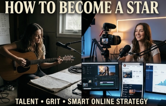 How to Become a Star: Talent, Grit and a Smart Online Strategy
