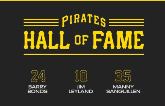 The Pittsburgh Pirates announce their Hall of Fame Class of 2024