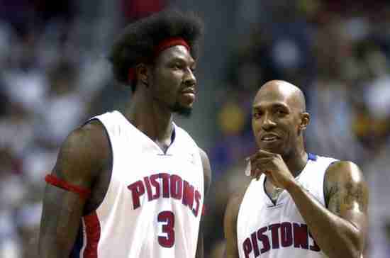 Ben Wallace and Chauncey Billups to be honoured by the Detroit Pistons