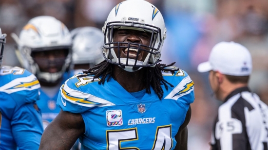 #103 Overall, Melvin Ingram, Free Agent, Defensive End. #21 Defensive Lineman/Linebacker: Pass Rusher