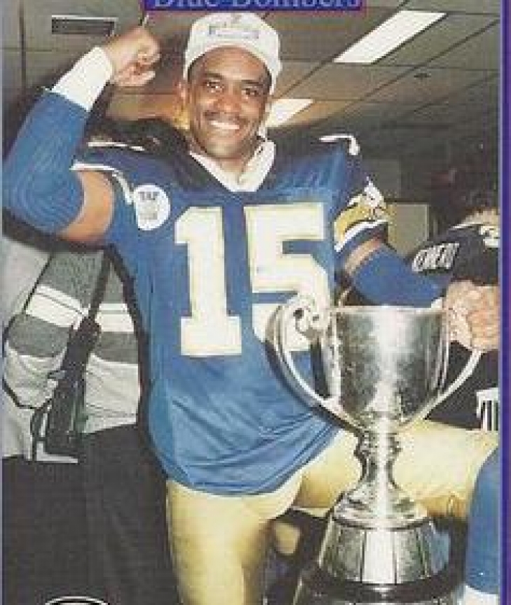 Les Browne to the Winnipeg Blue Bombers HOF