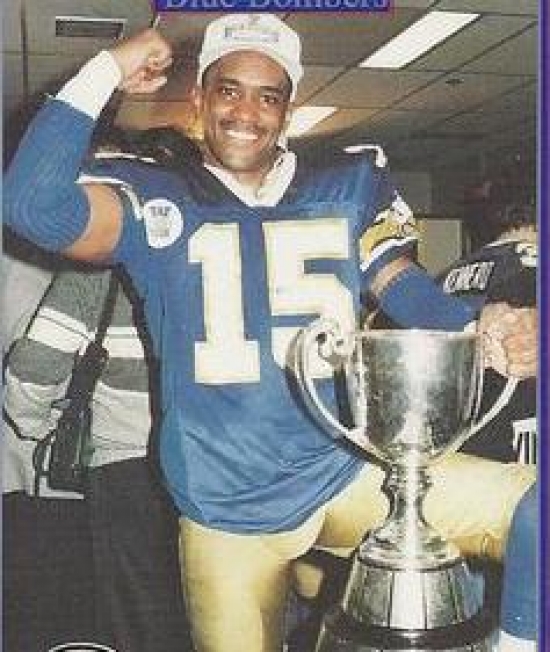 Les Browne to the Winnipeg Blue Bombers HOF