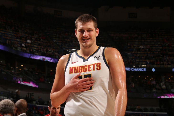 Notinhalloffame awards Nikola Jokic the first ever Notinhalloffame Pure Cup.