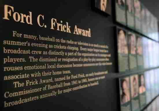 The Ford C. Frick Nominees are announced